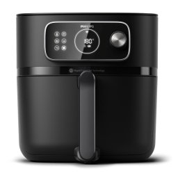 Friteuza HD9876/90, 2200 W, 8.3 l, Negru