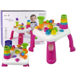 Bile interactive educaționale pentru sortare de masă, roz