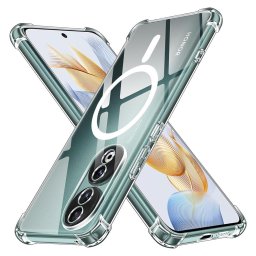 Husa Husa pentru Oppo A5 Pro 4G / A5 Pro 5G - Techsuit Shockproof Clear Silicone MagSafe - Clear