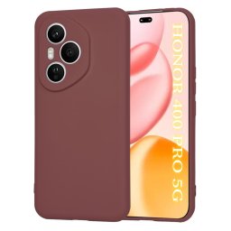 Husa Husa pentru Honor 400 Pro - Techsuit SoftFlex - Plum Red
