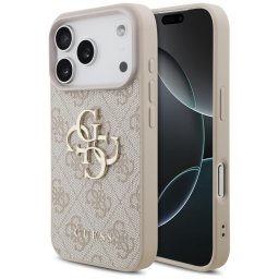Husa Husa pentru iPhone 17 Pro Max - Guess Hardcase 4G Big Logo (GUHCP17X4GMGPI) - Pink