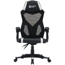 Scaun Gaming Flow Mesh MCH01W Negru-Alb