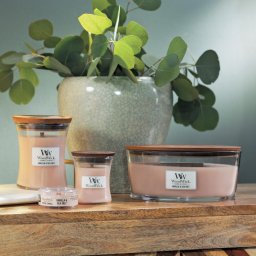 Parfumuri pentru casa Woodwick Vanilla & Sea Salt 453,6 g