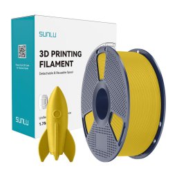 Filament PLA Sunlu de mare viteza, galben