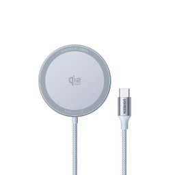 MagFlow Qi2.2, 25W, USB-C, Magnetic, Albastru