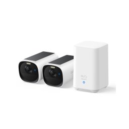 Camera de supraveghere Sistem supraveghere video eufyCam E40 Wireless, MaxColor Night Vision, Set HomeBase 2 + 2 camere 2K QHD