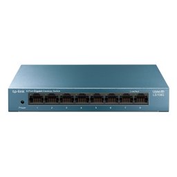 TP-Link LS108G switch-uri Fara management Gigabit Ethernet (10/100/1000) Albastru