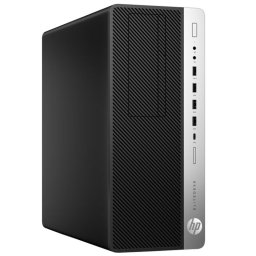 Unitate PC Refurbished HP EliteDesk 800 G3 TWR Tower, I5 6500, 8 GB RAM, 500 GB HDD, DVD/RW, Windows 10 Pro, Stare Buna