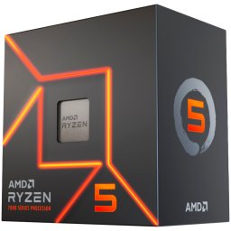 AMD CPU Desktop Ryzen 5 6C/12T 7400 (4.3GHz,22MB,65W,AM5) box, with Radeon Graphics and Wraith Stealth Cooler