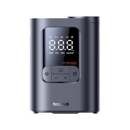 COMPRESOR AUTO Baseus GoTrip VA1, alimentare 12 V bricheta auto, USB Type-C x 1, LED, presiune maxima 2.3 bar, negru (timbru verde 0.80 lei) "C0119701" - 6932172696078