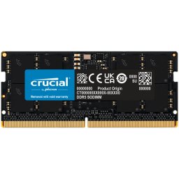 Memorie Crucial DDR5 - 32GB - 5600 - CL - 46 (1x 32 GB) single RAM (black, CT32G56C46S5) "CT32G56C46S5"