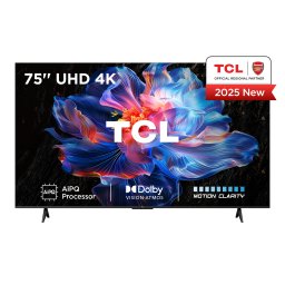 LED TV 4K 75(189 cm) TCL 75V6C "75V6C" (timbru verde 15 lei)