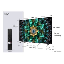 Mini LED TV 4K 65(164 cm) TCL 65Q6C "65Q6C" (timbru verde 15 lei)