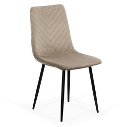 Scaun living catifea BUC 208 bej