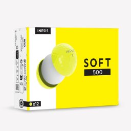 Set 12 Mingi 500 Soft Galben