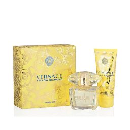Set cadou Versace Yellow Diamond pentru femei 90 ml EDT + 100 ml Lotiunea de corp