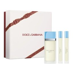 Dolce & Gabbana Light Blue Set cadou pentru femei EDT 50 ml + EDT 10 ml + EDT 10 ml