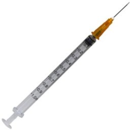 Seringi Insulina 1 ml, Ac 25G Detasabil, Prima, 100 Bucati