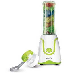 Blender pentru smoothie Sencor 500W cu pahare Tritan To Go 0,6L + 0,3L