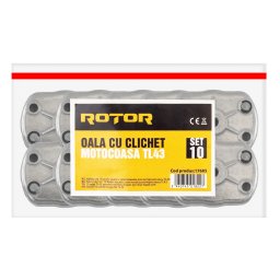 Set 10 oale cu clichet pentru motocoasa TL43 Rotor, demaror rezistent