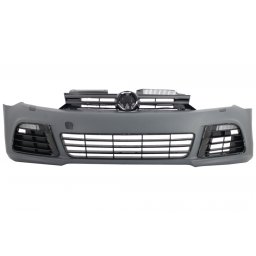 Bara fata VW Golf 6 VI 2008-2013 R20 Look cu grile si lumini DRL