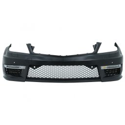 Bara fata Mercedes C-Class W204/S204/C204 Facelift, design C63 cu DRL LED