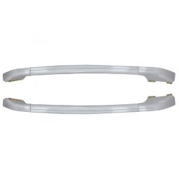 Bare decorative portbagaj longitudinale BMW X6 E71/E72 2008-2015, argintii