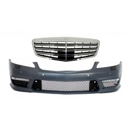 Bara fata Mercedes S-Class W221 2005-2012 cu grila S63 S65 Design