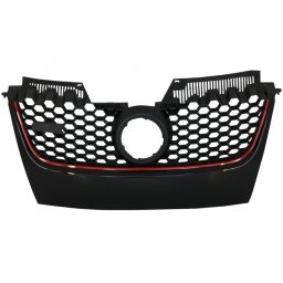 Grila centrala fara emblema pentru VW Golf 5 (2003-2007), design GTI