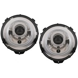 Faruri Bi-Xenon OEM Look pentru Mercedes G-Class W463 2005-2017, crom