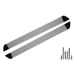 Praguri laterale Nissan Qashqai J10 2007-2013, inox si aluminiu