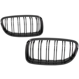 Grile centrale BMW Seria 3 E90 E91 LCI 2008-2011 M-Design negru lucios