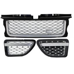 Ansamblu grila centrala si grile laterale Range Rover Sport L320 Autobiography