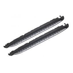 Praguri laterale Mercedes GLE Coupe C292 2015-2019, inox si aluminiu