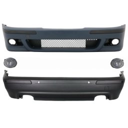 Body kit exterior BMW Seria 5 E39 1995-2003 cu proiectoare crom