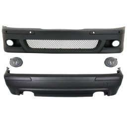Kit exterior BMW Seria 5 E39 1995-2003 stil M5 cu proiectoare crom