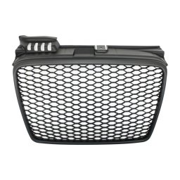 Grila centrala RS4 negru mat pentru Audi A4 B7 2004-2008