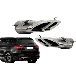 Ornamente evacuare Mercedes GLC X253, GLE W166/C292 si C-Class W205 din inox