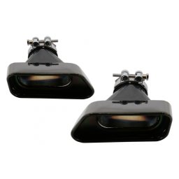Ornamente evacuare negre BMW Seria 5 F10 F11 F18 V8 LCI Design