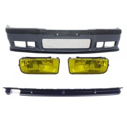 Pachet exterior BMW Seria 3 E36 M3 Look cu proiectoare ceata galbene