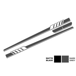 Stickere laterale gri Mercedes C-Class C205 Coupe A205 Cabriolet C63