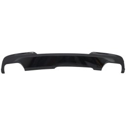 Difuzor aer evacuare dubla negru lucios BMW Seria 5 F10 F11 2011-2017