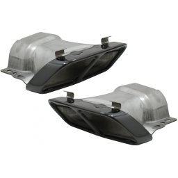 Ornamente evacuare Mercedes A-Class W176 si CLA W117 A45/CLA45 negre