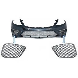 Grile laterale cromate Mercedes S-Class W222 2013-2017, S65 Design