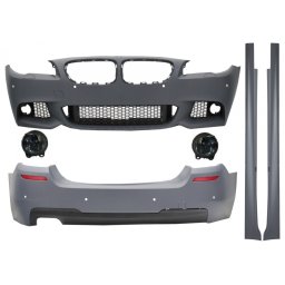 Pachet exterior BMW F10 Seria 5 M-Technik cu proiectoare fumurii