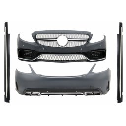 Pachet exterior complet Mercedes C-Class W205 Sedan 2014-2018, design C63