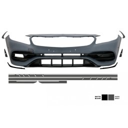 Bara fata Mercedes A-Class W176 Facelift A45 Design cu stickere gri