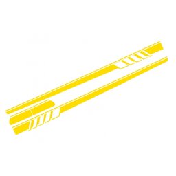 Stickere laterale galben mat pentru Mercedes C-Class C205/A205 2014+