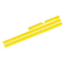 Stickere laterale galben mat pentru Mercedes CLA W117 si A-Class W176