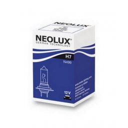 Bec auto halogen H7 Neolux 12V 55W pentru far, PX26d